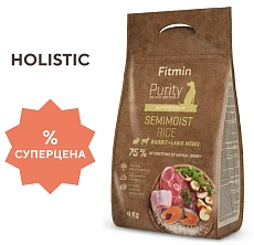 Fitmin Dog Purity Rice Semimoist (Кролик и ягненок)